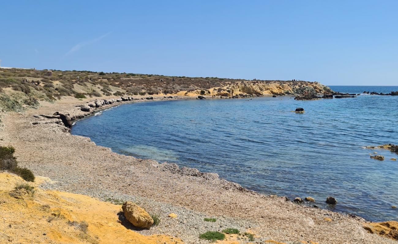 Playa de la Faroleta'in fotoğrafı taşlar yüzey ile