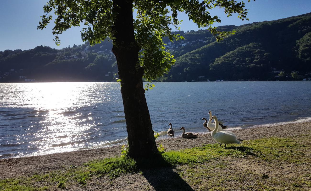 Derflistrasse am Brienzersee'in fotoğrafı taşlar yüzey ile