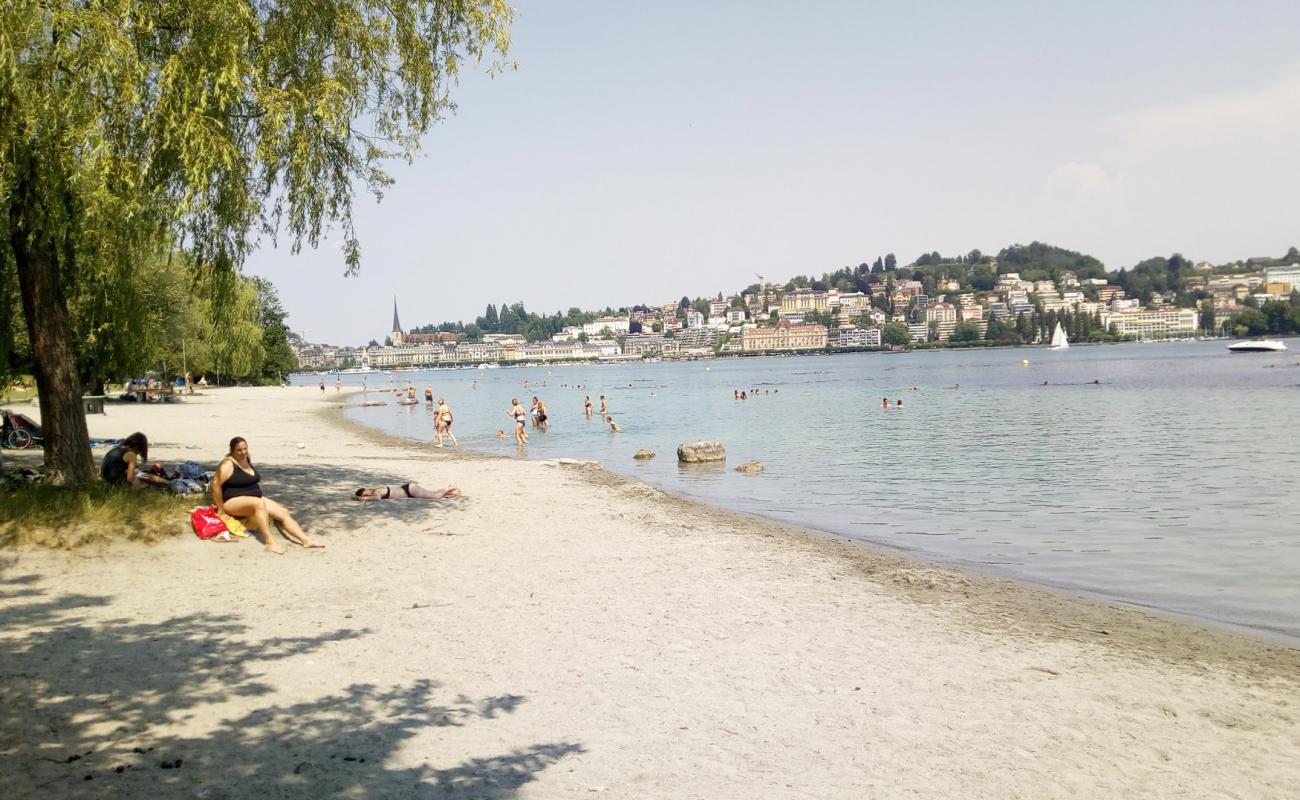 Ufschotti Beach'in fotoğrafı açık bej kum yüzey ile