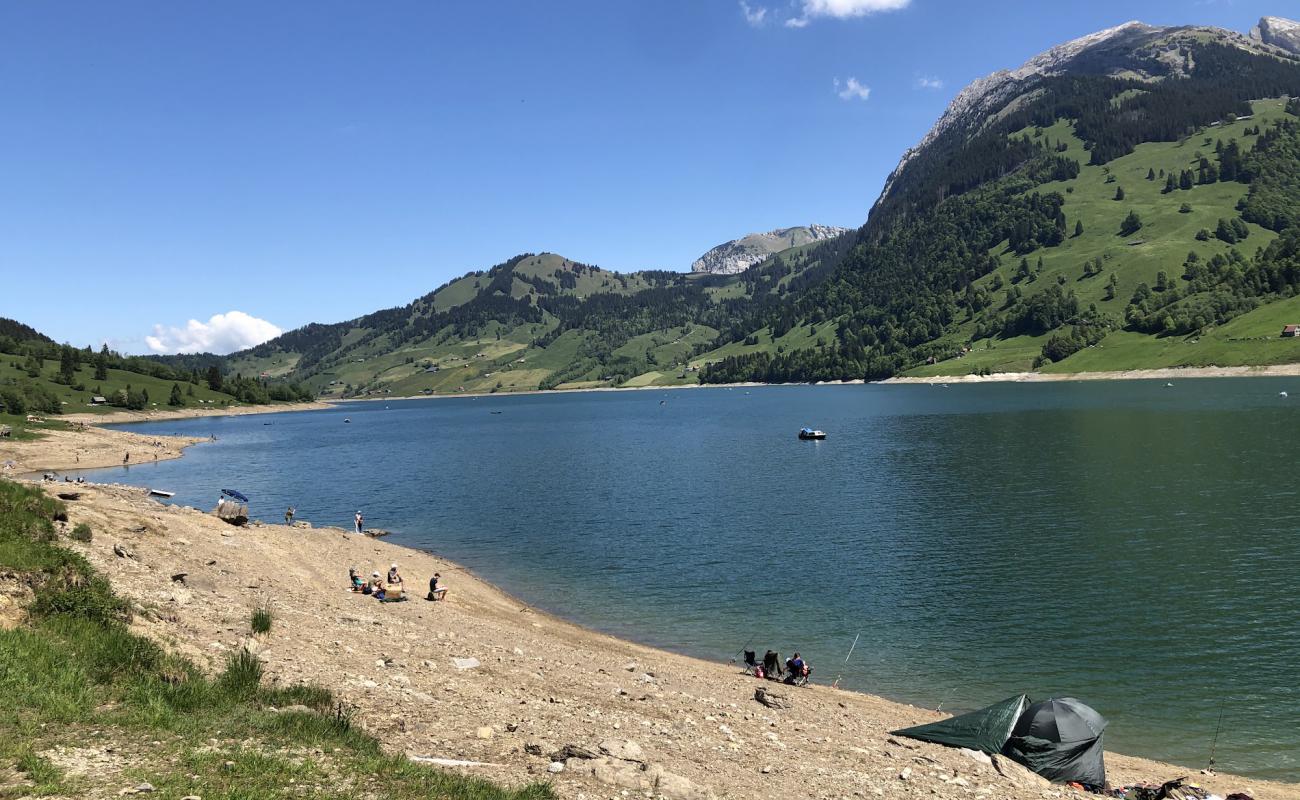 Wagitalersee Beach'in fotoğrafı bej kum ve çakıl yüzey ile