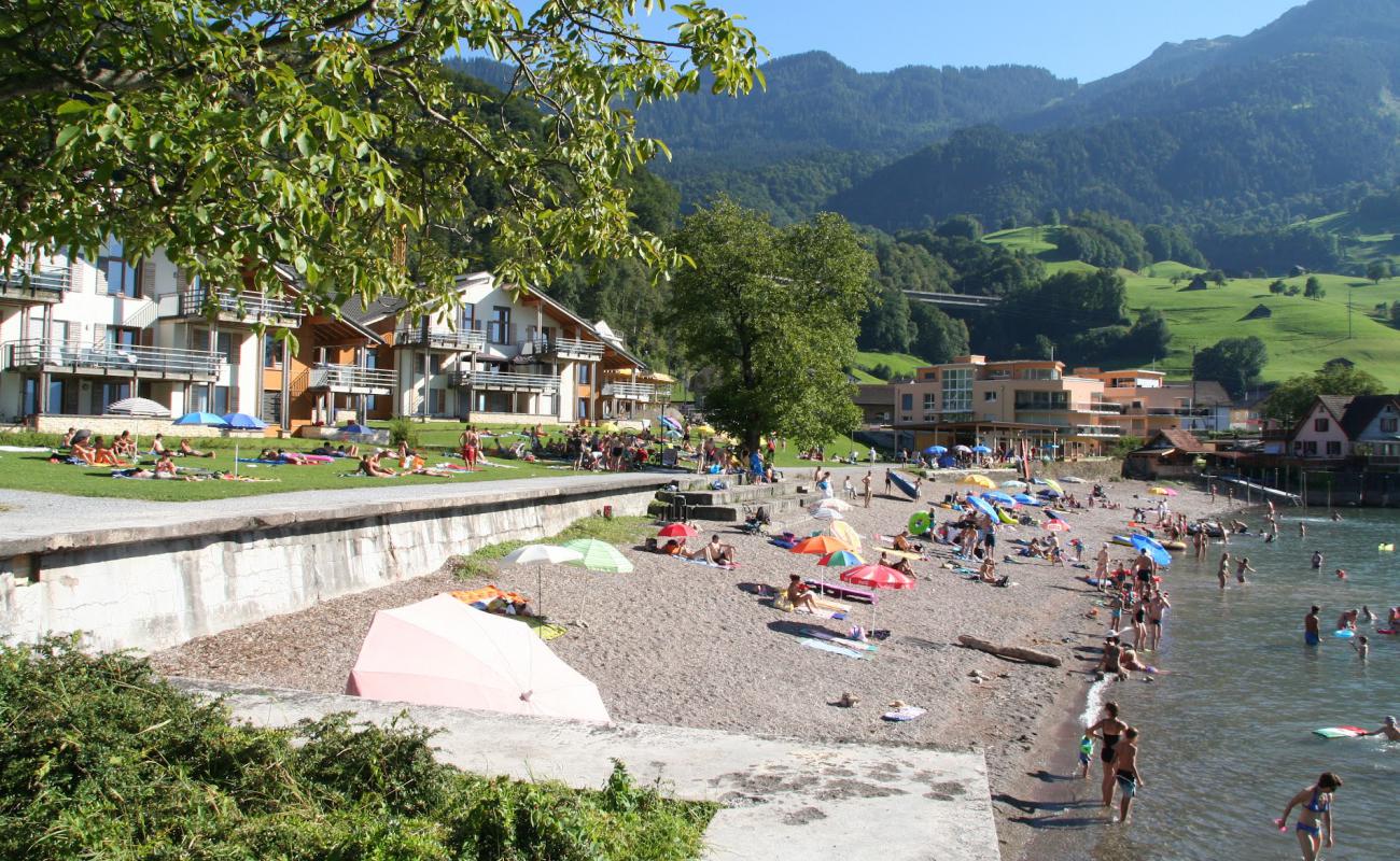 Badestrand Unterterzen'in fotoğrafı çim yüzey ile