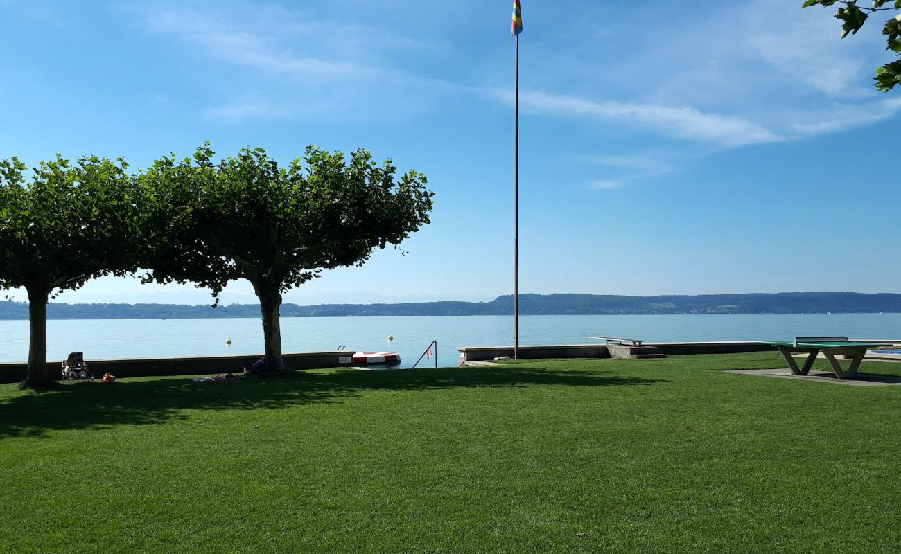 Strandbad Rostele'in fotoğrafı beton kaplı yüzey yüzey ile