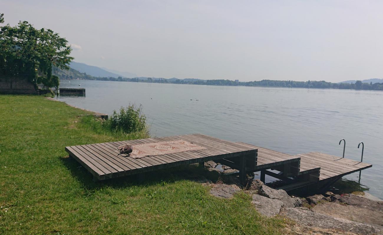 Plage d'Alfermee'in fotoğrafı beton kapak yüzey ile