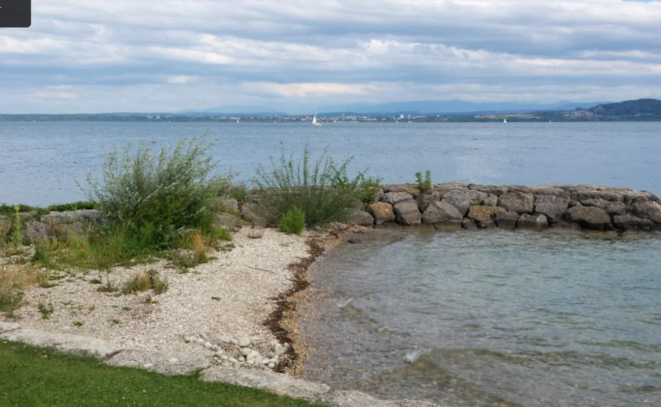 Plage de Vaumarcus'in fotoğrafı hafif çakıl yüzey ile