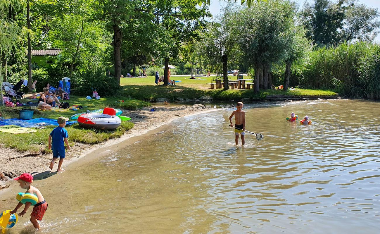 Muntelier Strandbad'in fotoğrafı çim yüzey ile