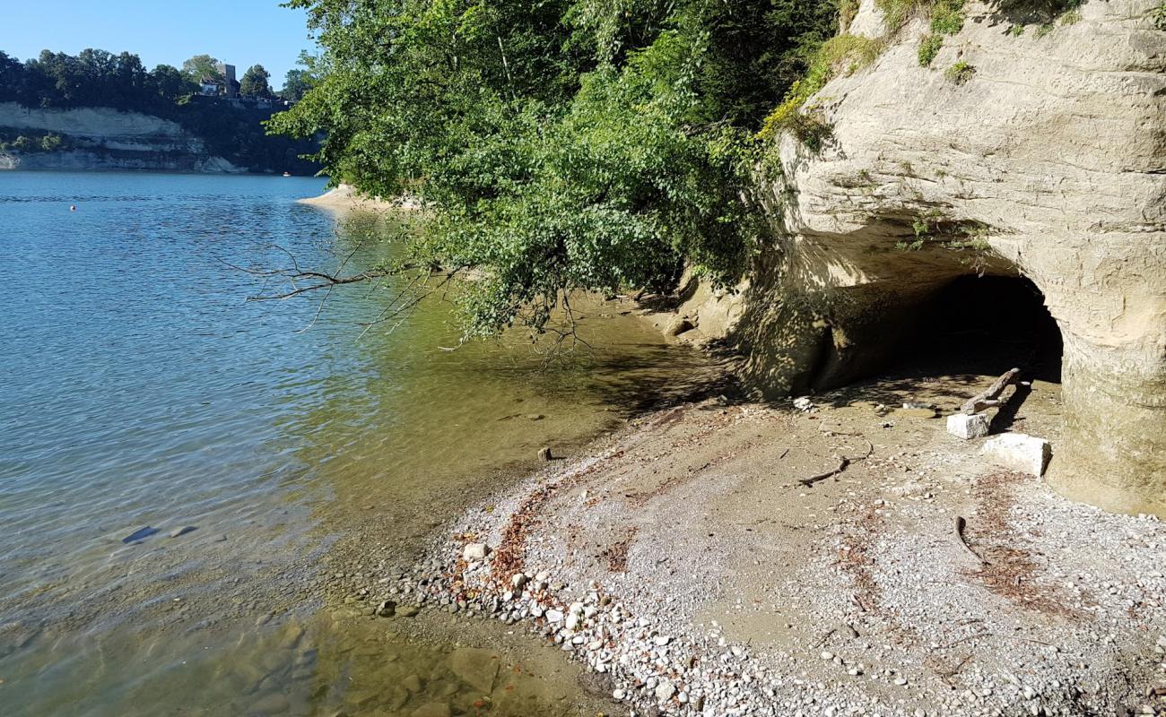 Bad Bonn Strand'in fotoğrafı açık bej kum yüzey ile