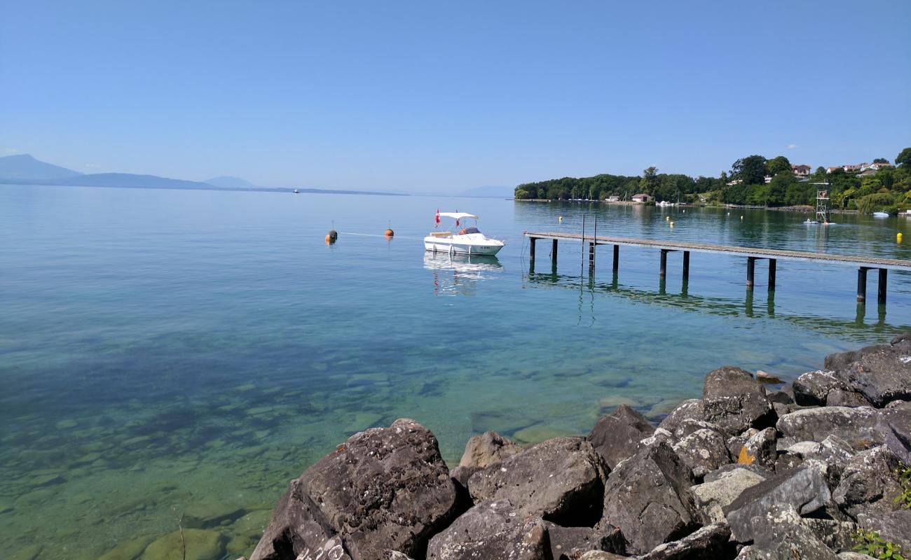 Bain des Dames'in fotoğrafı taşlar yüzey ile