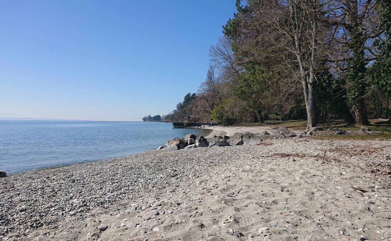 Plage Buchillon'in fotoğrafı gri çakıl taşı yüzey ile