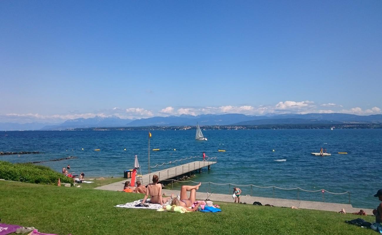 Piscine de Colovray'in fotoğrafı çim yüzey ile