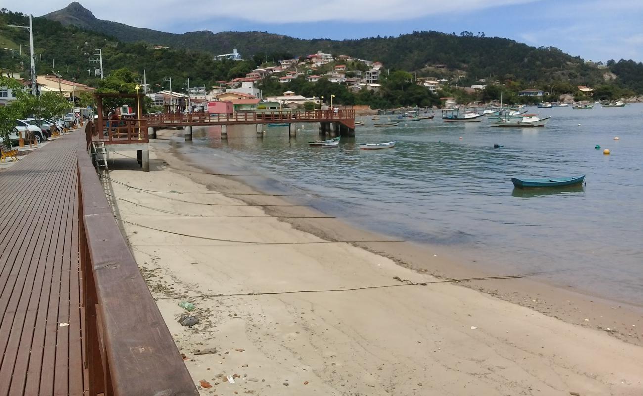 Gancho do Meio'in fotoğrafı açık bej kum yüzey ile
