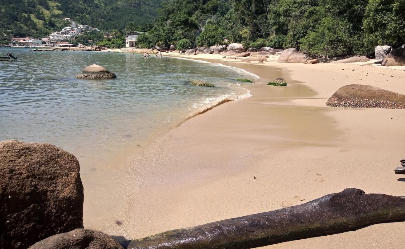 Praia Joao De Campo'in fotoğrafı açık bej kum yüzey ile