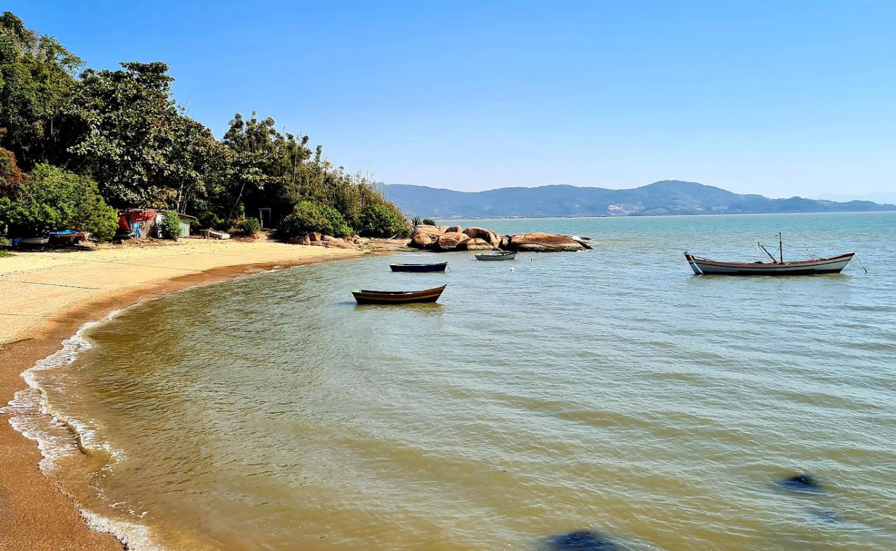 Cruz Plajı'in fotoğrafı açık bej kum yüzey ile