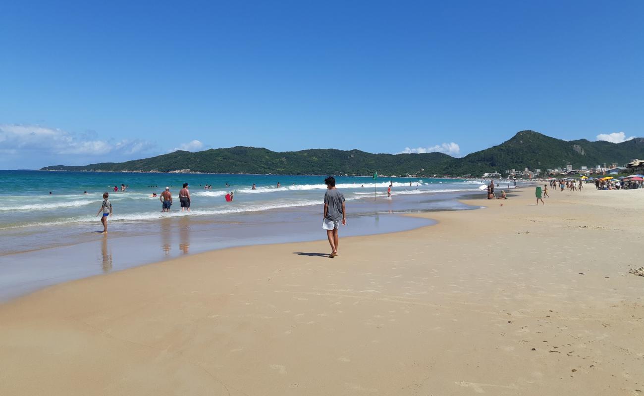 Praia do Canto Grande'in fotoğrafı açık bej kum yüzey ile