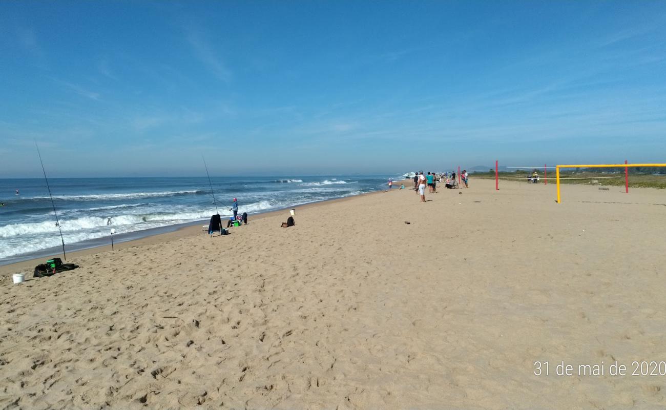 Barra do Itapocu Plajı'in fotoğrafı parlak kum yüzey ile