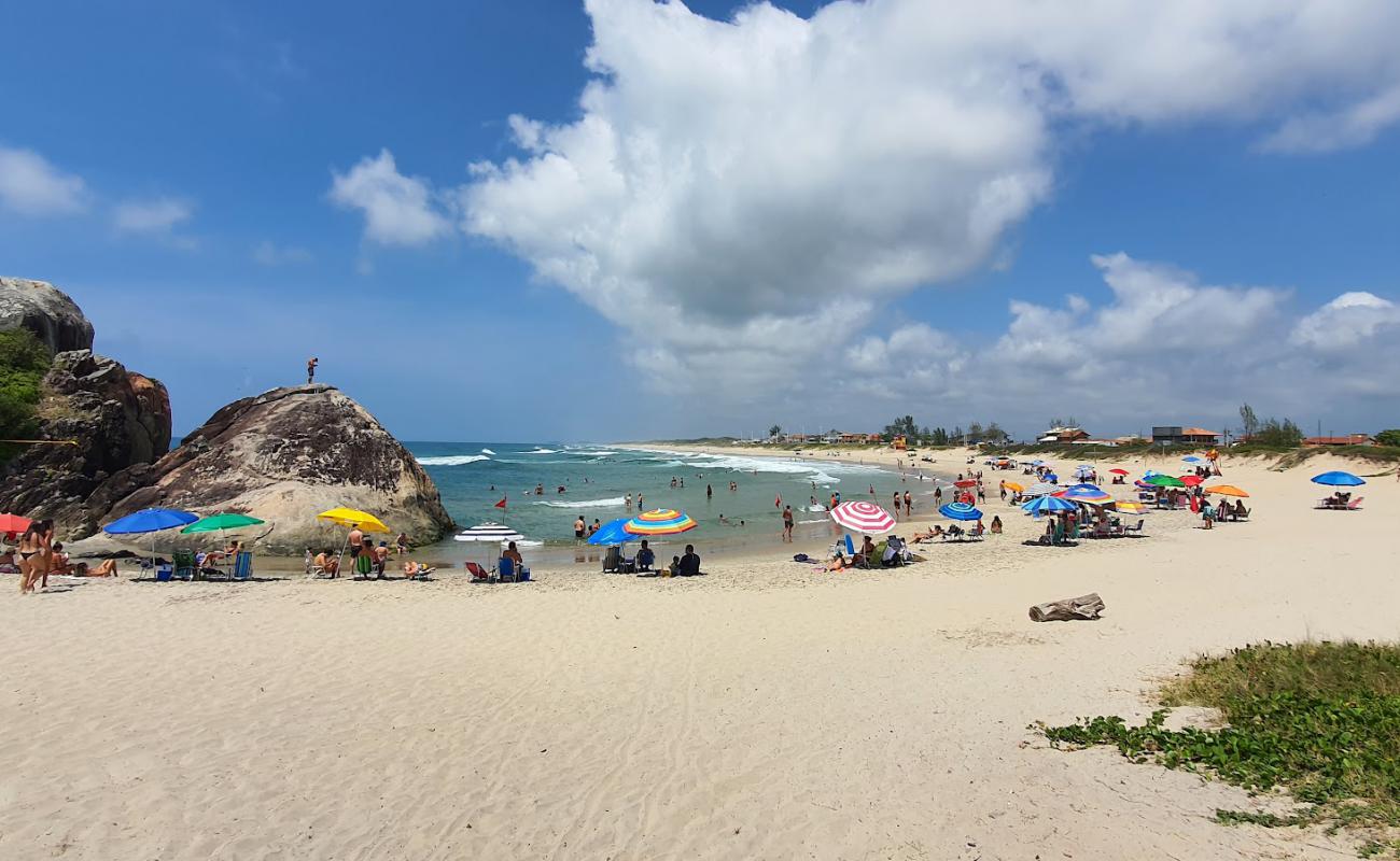 Sao Francisco Do Sul Plajı'in fotoğrafı parlak kum yüzey ile