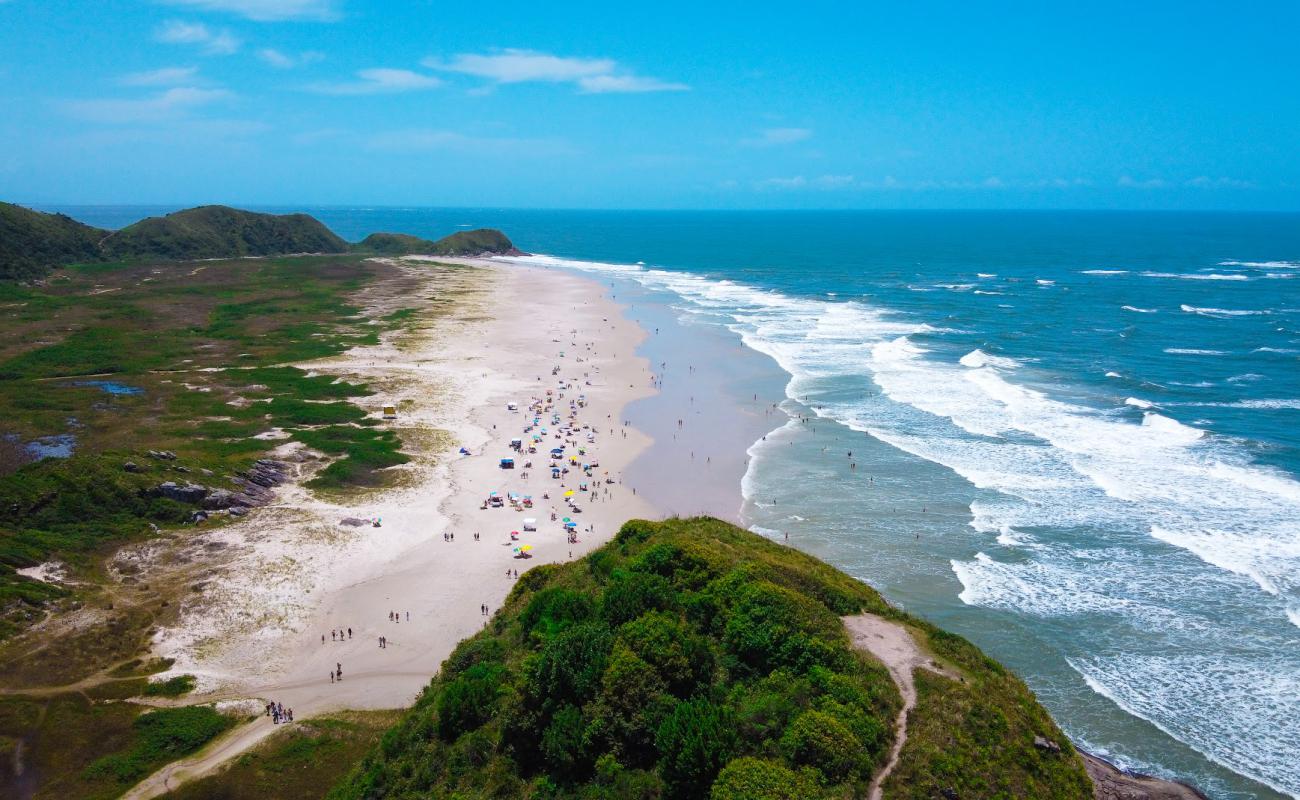 Praia do Cano'in fotoğrafı i̇nce bej kum yüzey ile