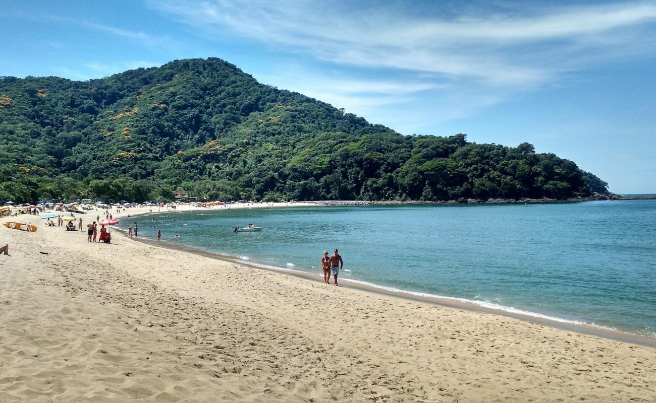 Boicucanga Plajı'in fotoğrafı açık bej kum yüzey ile