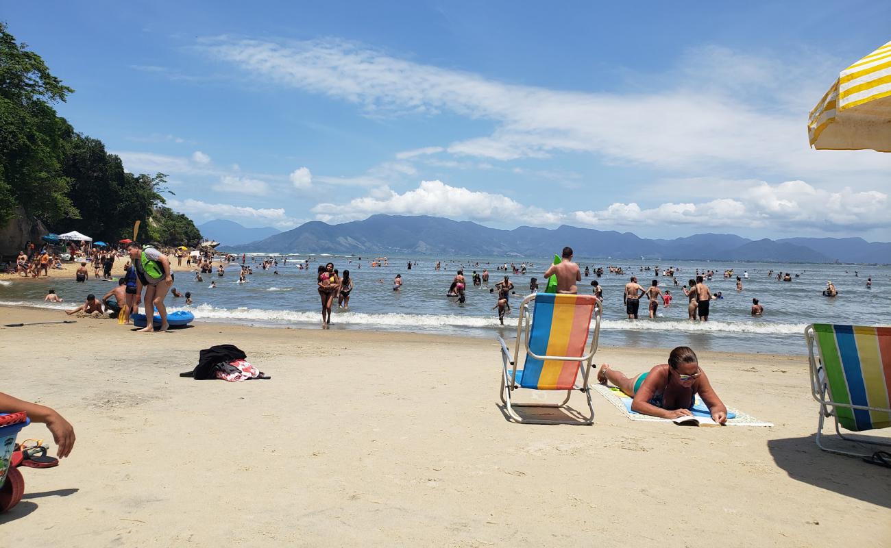 Caragua Plajı'in fotoğrafı i̇nce bej kum yüzey ile