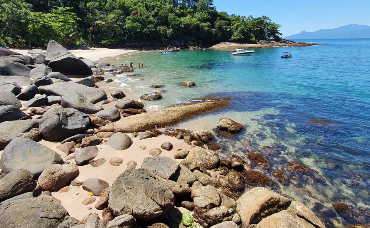Praia Saco das Bananas'in fotoğrafı açık bej kum yüzey ile