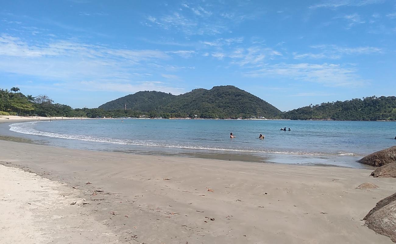 Praia Domingas Dias'in fotoğrafı parlak ince kum yüzey ile