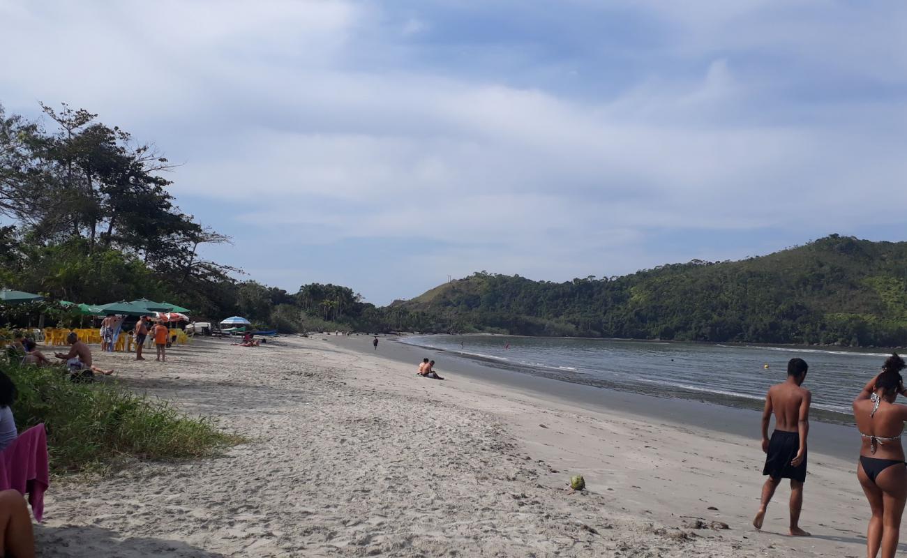 Praia da Barra Seca'in fotoğrafı i̇nce bej kum yüzey ile