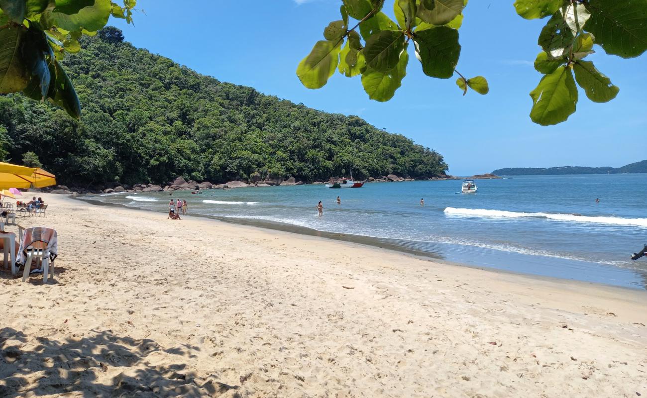 Praia do Alto'in fotoğrafı parlak kum yüzey ile