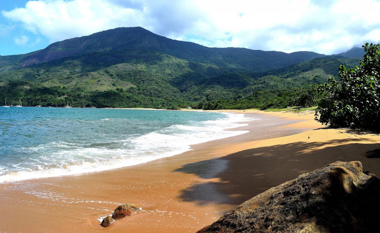 Praia Grande Cajaiba'in fotoğrafı açık bej kum yüzey ile