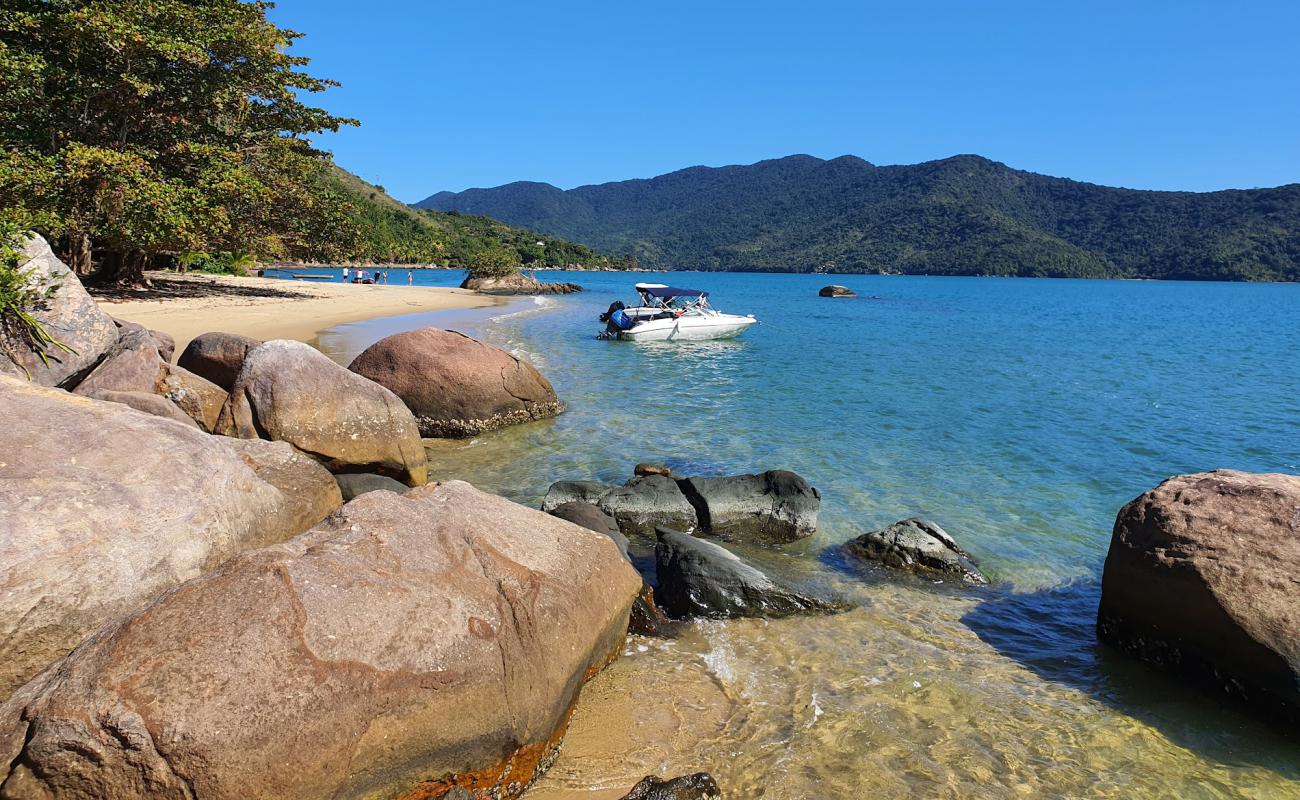 Praia do Engenho'in fotoğrafı açık bej kum yüzey ile