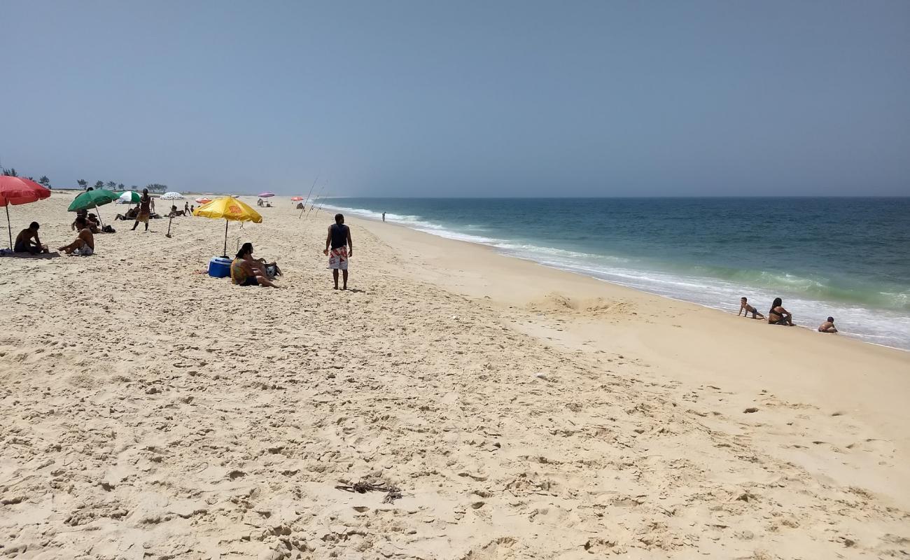 Praia da Aeronautica'in fotoğrafı i̇nce bej kum yüzey ile
