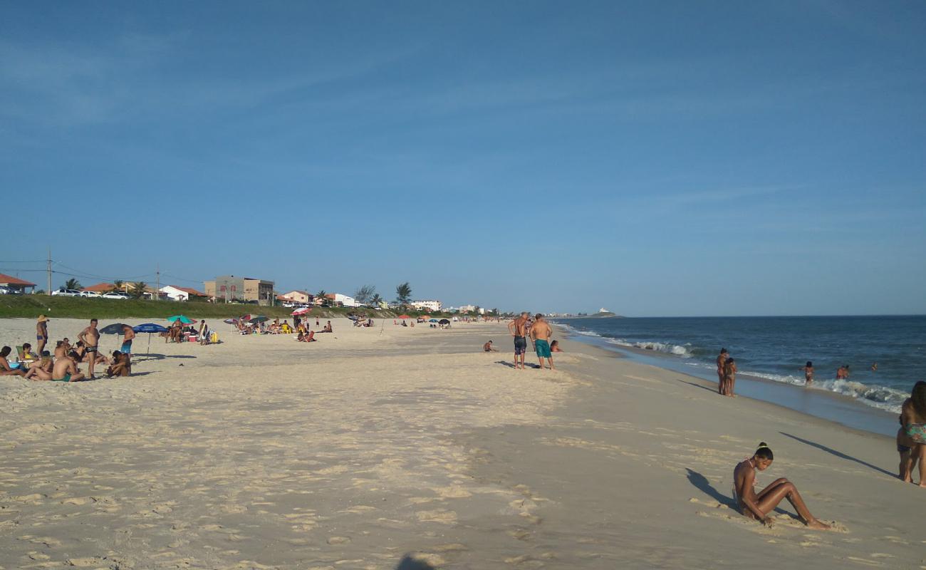 Praia do Boqueirao'in fotoğrafı i̇nce bej kum yüzey ile