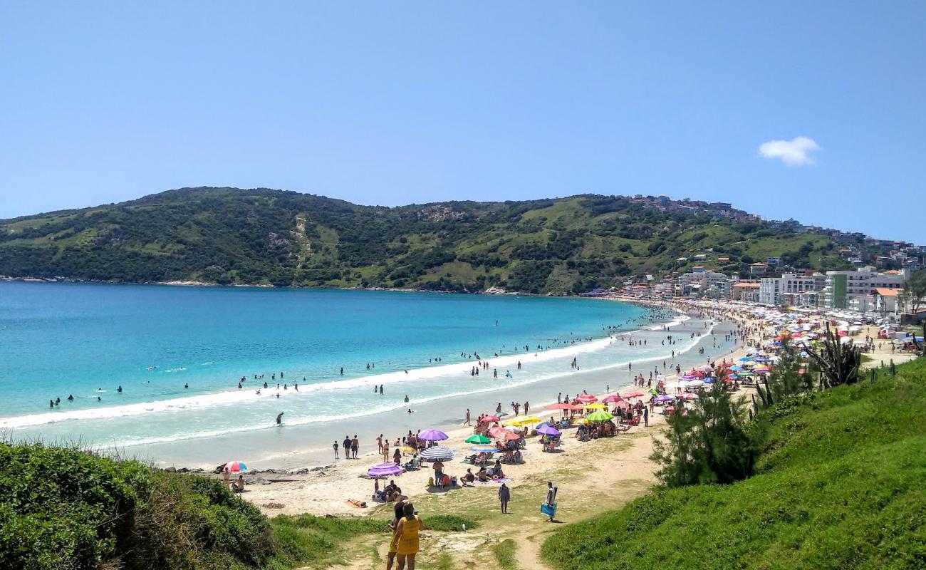 Arraial do Cabo Plajı'in fotoğrafı parlak ince kum yüzey ile