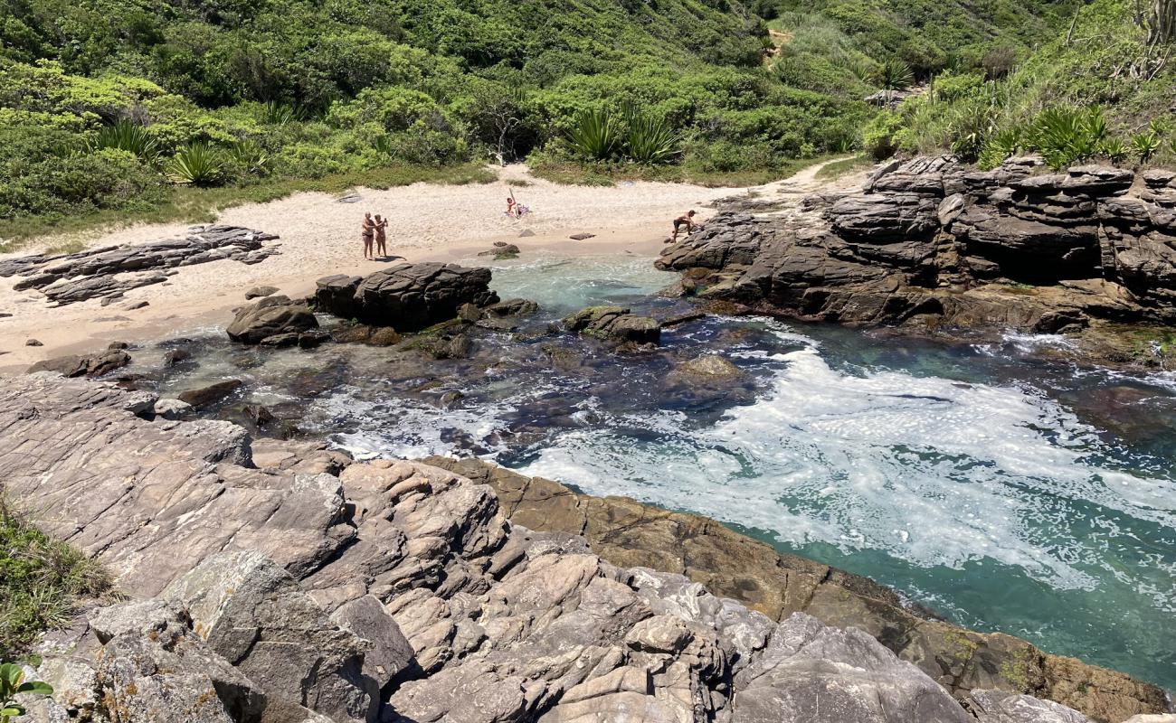 Praia da Foca'in fotoğrafı parlak kum yüzey ile