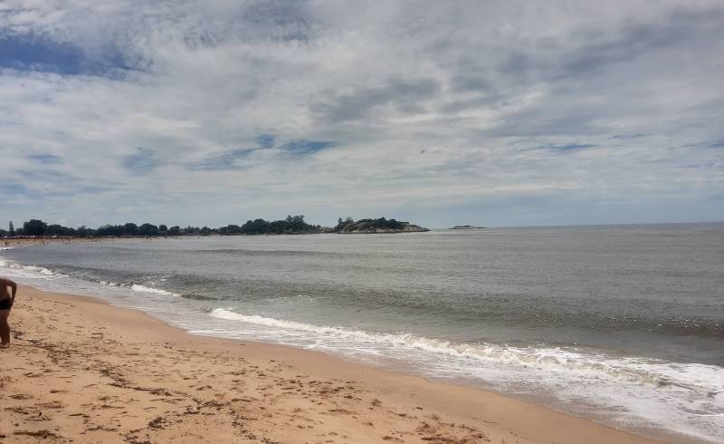 Santo Antonio Beach'in fotoğrafı parlak ince kum yüzey ile