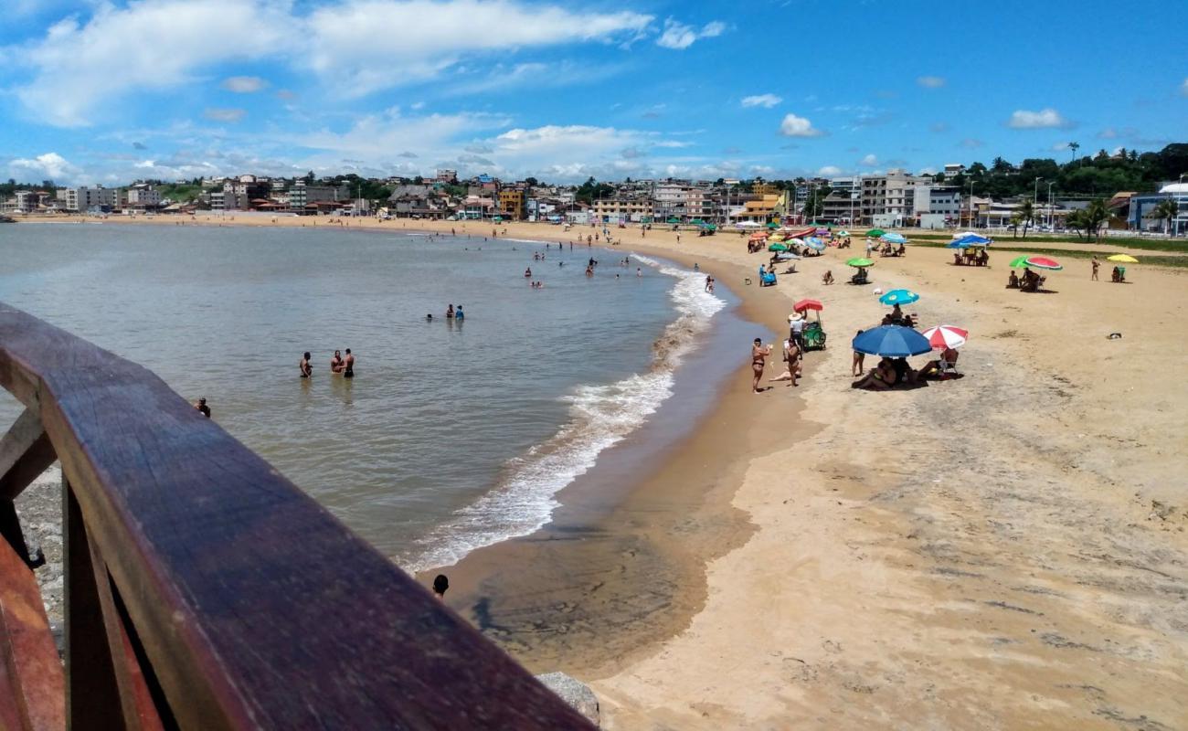 Marataizes Plajı'in fotoğrafı açık bej kum yüzey ile