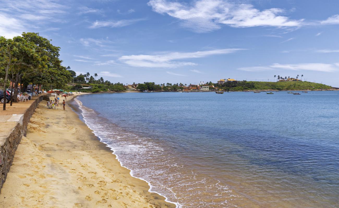 Meaipe Plajı'in fotoğrafı parlak kum yüzey ile