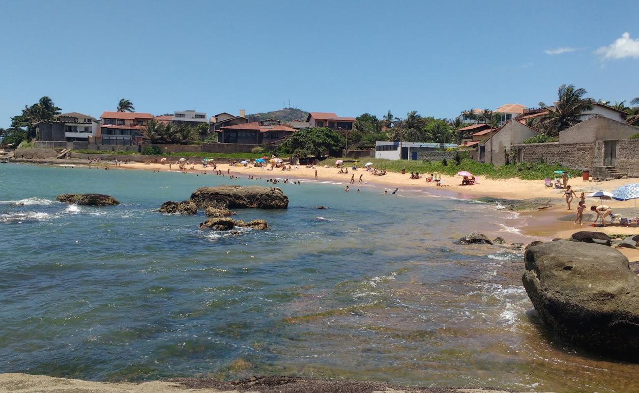 Praia da Direita'in fotoğrafı i̇nce bej kum yüzey ile