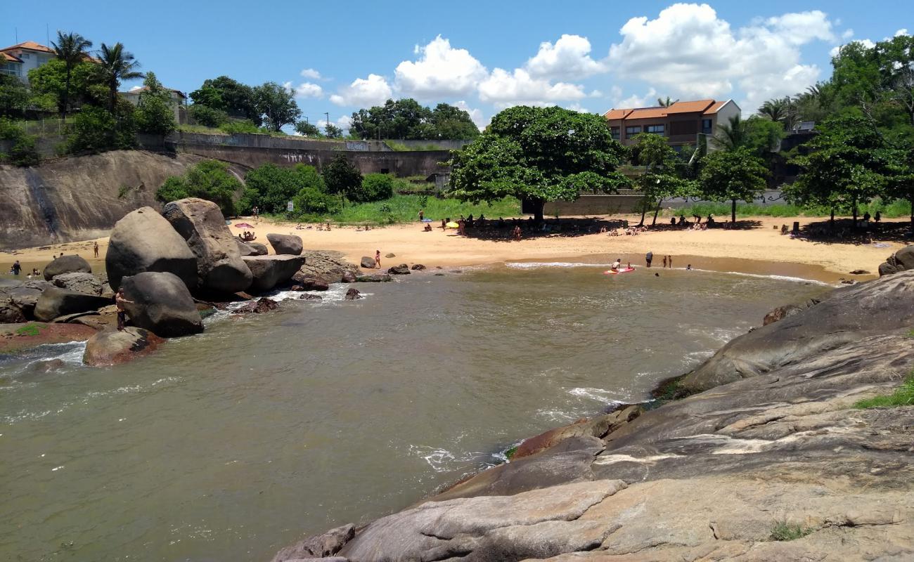 Castanheiras Beach'in fotoğrafı açık bej kum yüzey ile