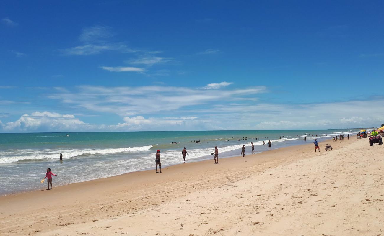 Atlantico Plajı'in fotoğrafı parlak kum yüzey ile