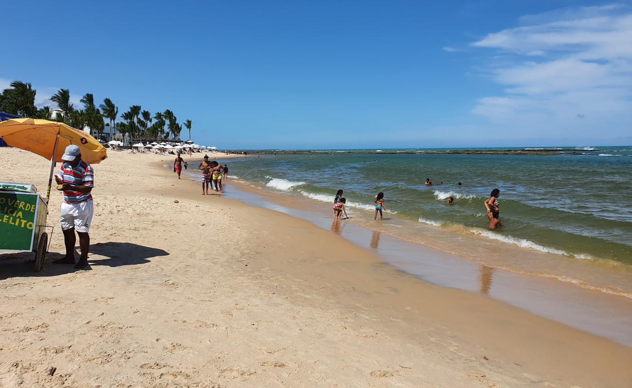 Praia do Apaga Fogo'in fotoğrafı parlak kum yüzey ile