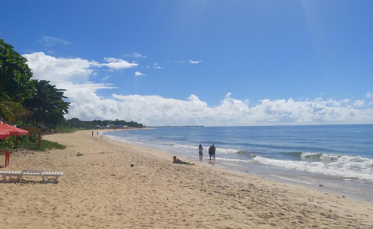Praia do Itacimirim'in fotoğrafı açık bej kum yüzey ile