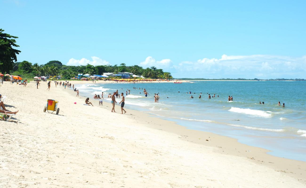 Praia Do Mundai'in fotoğrafı açık bej kum yüzey ile