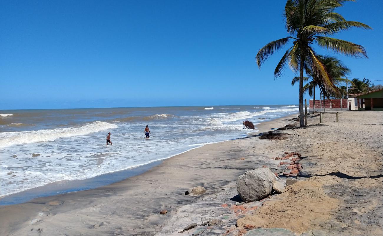 Praia do Guaiamum'in fotoğrafı açık bej kum yüzey ile