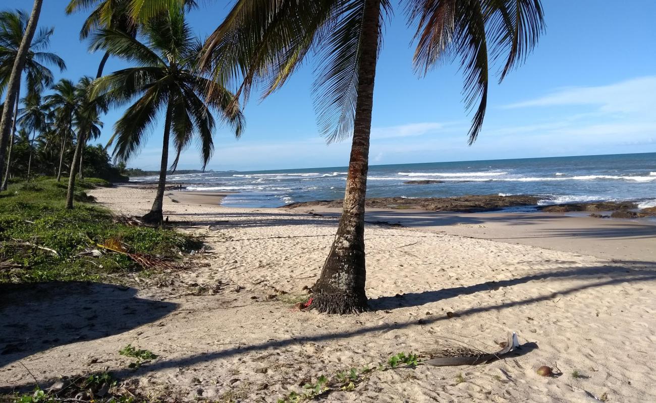 Praia de Olivenca'in fotoğrafı parlak kum yüzey ile