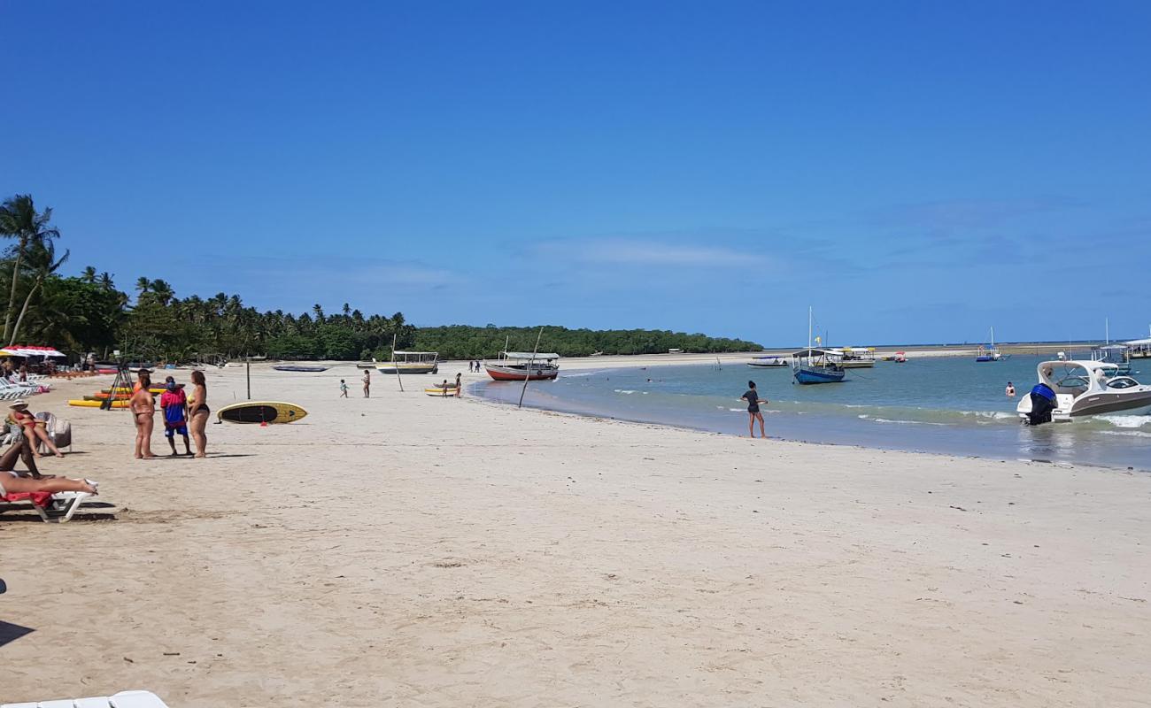 Praia de Garapua'in fotoğrafı açık bej kum yüzey ile