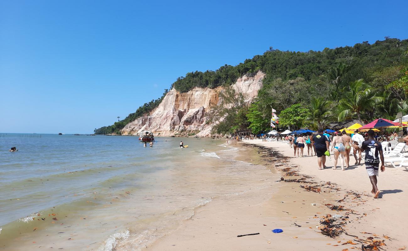 Praia linda'in fotoğrafı i̇nce bej kum yüzey ile