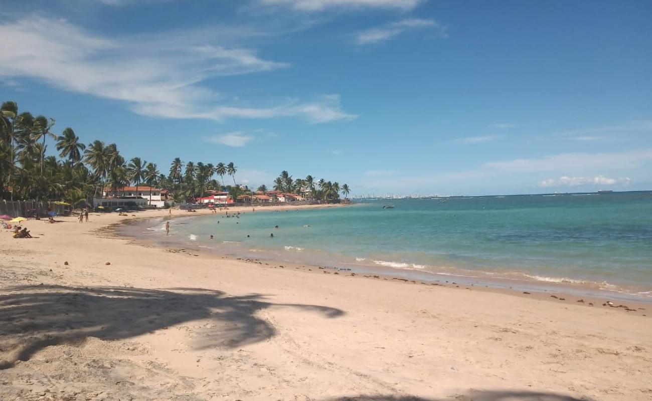 Praia Enseada da Barra Grande'in fotoğrafı açık bej kum yüzey ile