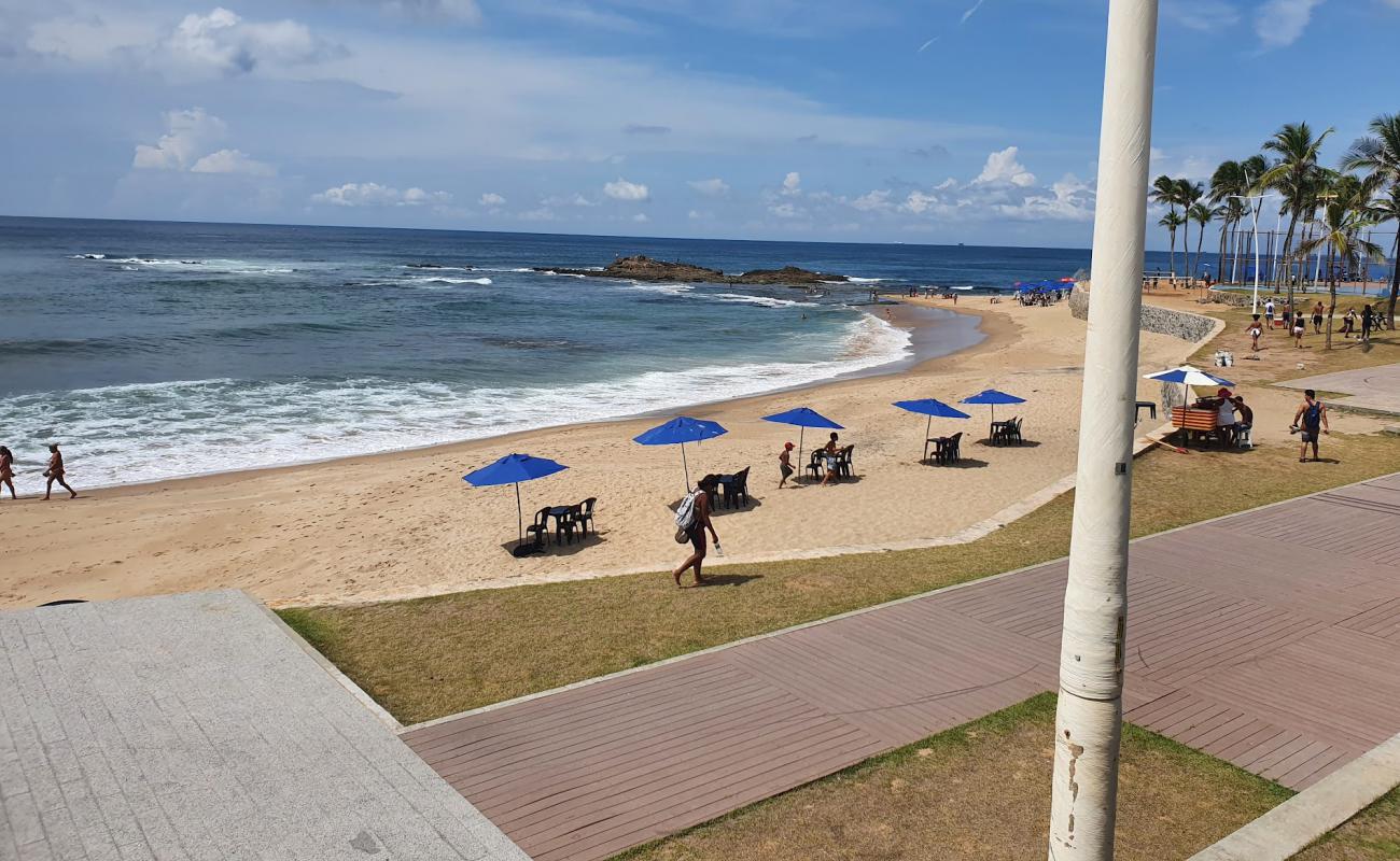 Ondina Beach'in fotoğrafı açık bej kum yüzey ile