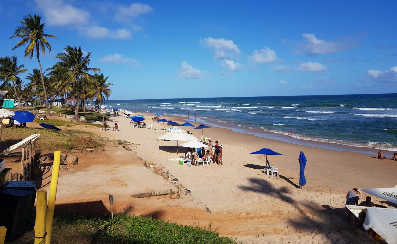 Flamengo Beach'in fotoğrafı açık bej kum yüzey ile