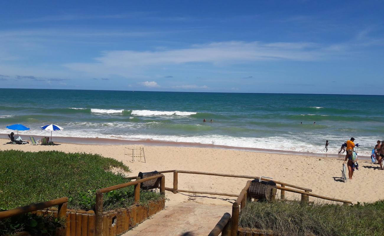 Praia de Jenipabu'in fotoğrafı açık bej kum yüzey ile