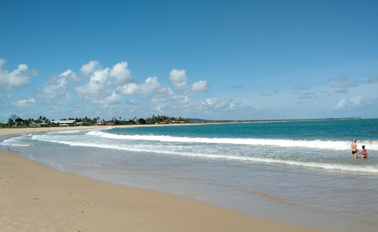 Praia de Itacimirim'in fotoğrafı parlak kum yüzey ile